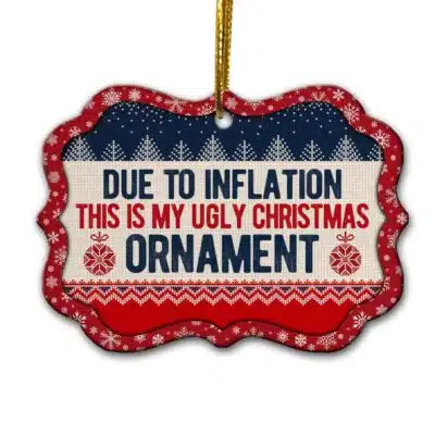 Aluminum Medallion Ornament