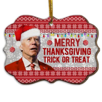 Wood Medallion Ornament