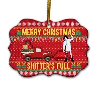 Aluminum Medallion Ornament