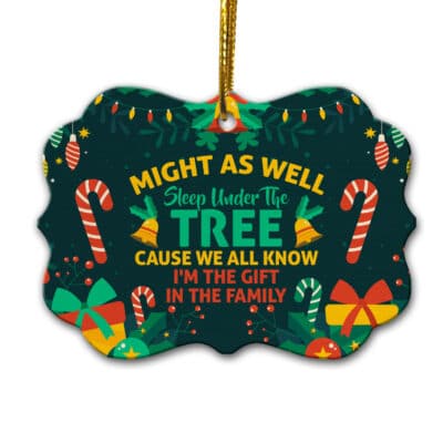 Aluminum Medallion Ornament