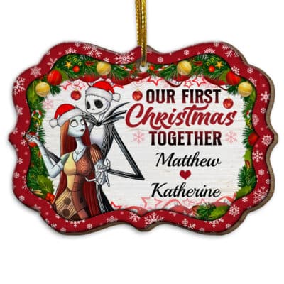 Wood Medallion Ornament