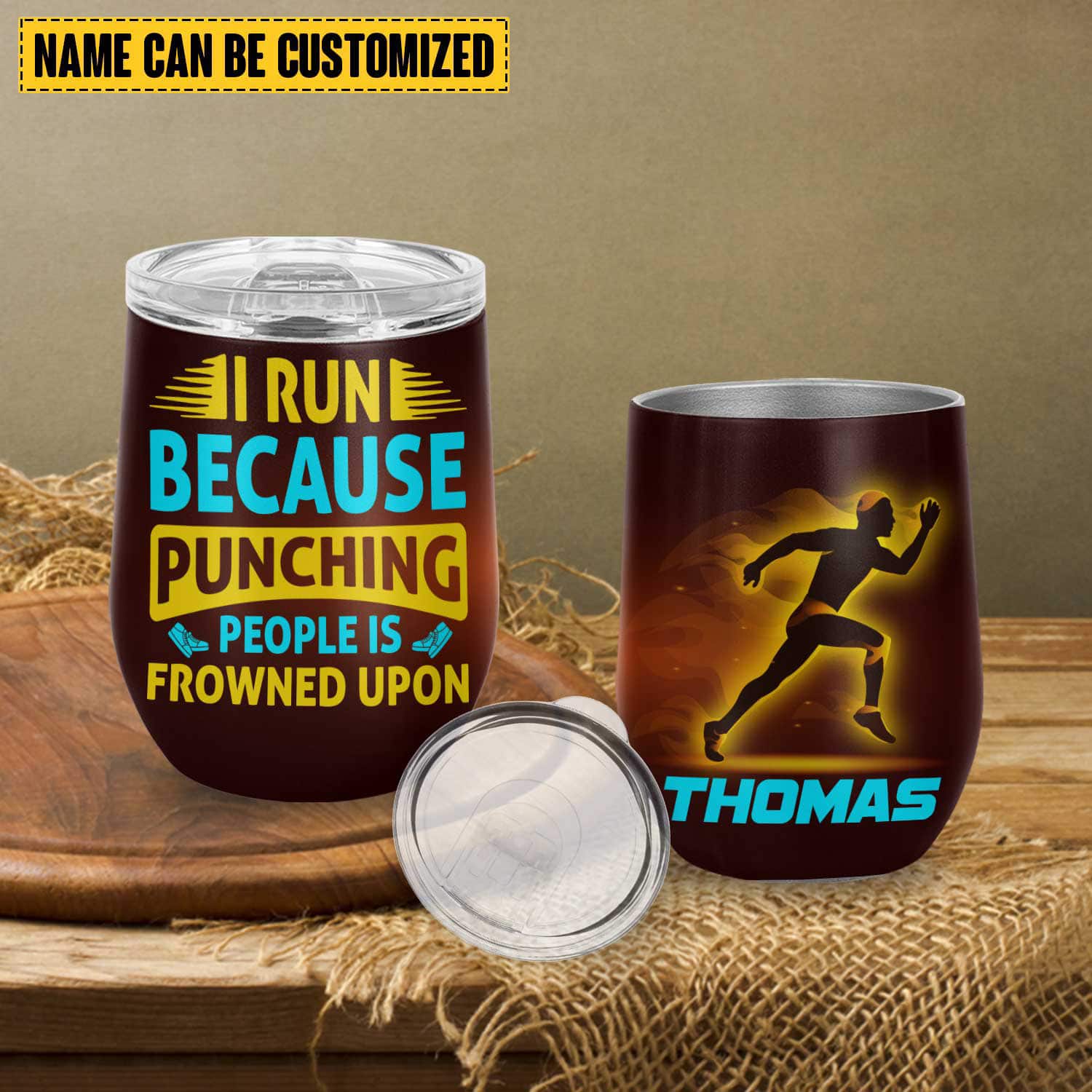 12oz-wine-tumbler-Mockup-1 4VT. I Run Because Punching