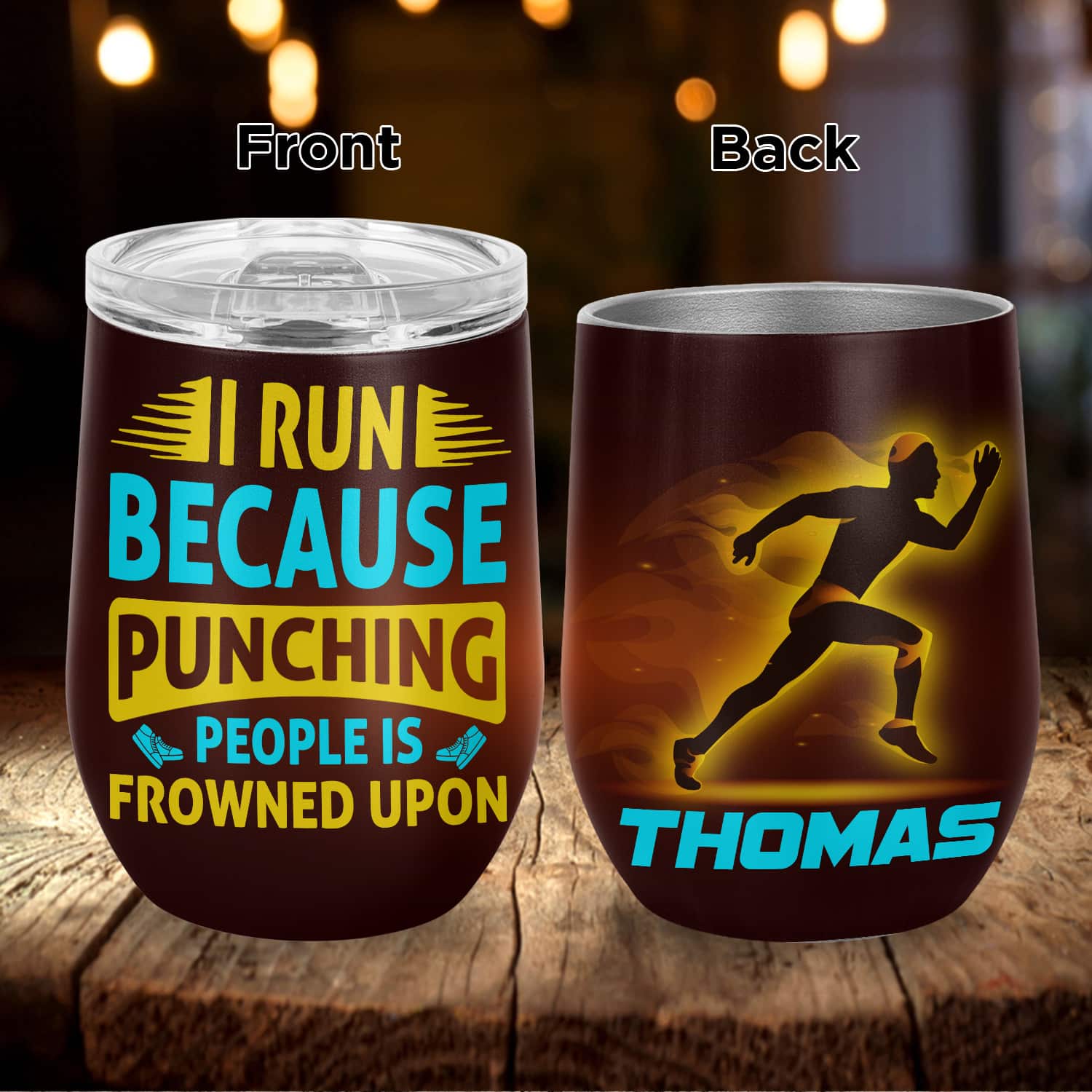 Mockup-Main-Feature-Image-12oz-wine-tumbler 4VT. I Run Because Punching