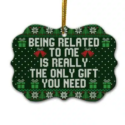 Aluminum Medallion Ornament