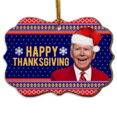 Wood Medallion Ornament