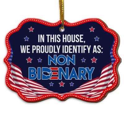 Wood Medallion Ornament