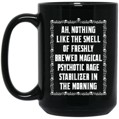 15 oz. Black Mug