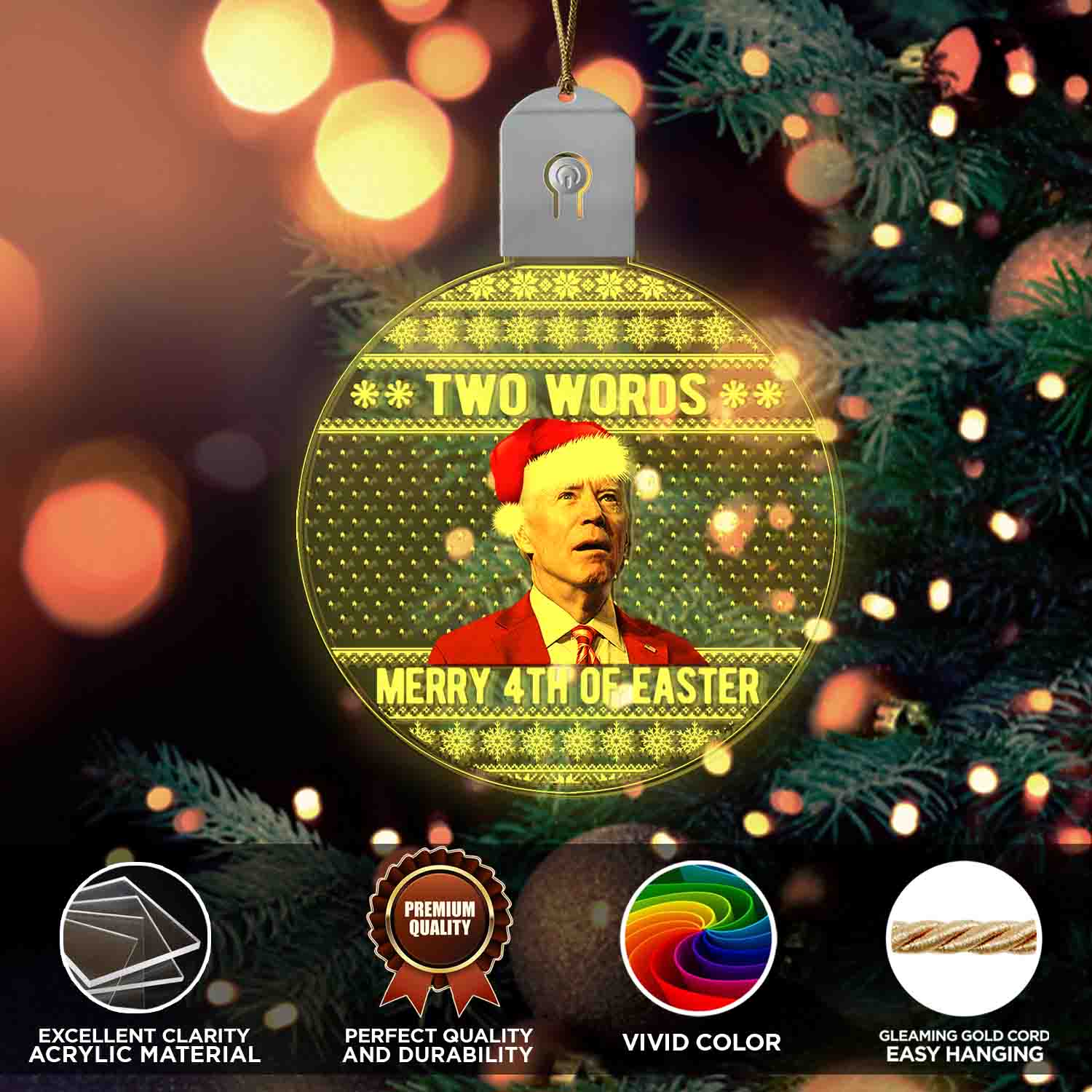 Mockup Led Acrylic Icon