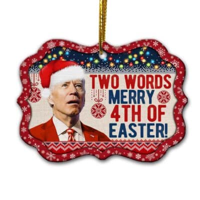 Aluminum Medallion Ornament