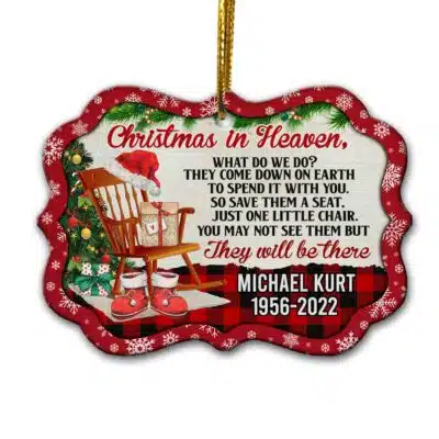 Aluminum Medallion Ornament