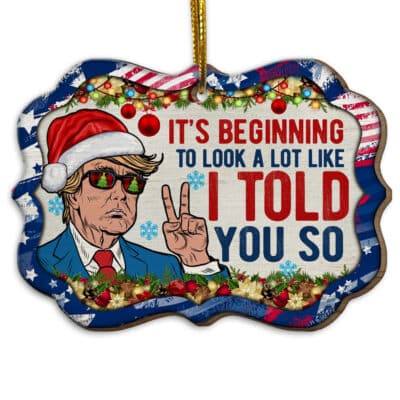 Wood Medallion Ornament