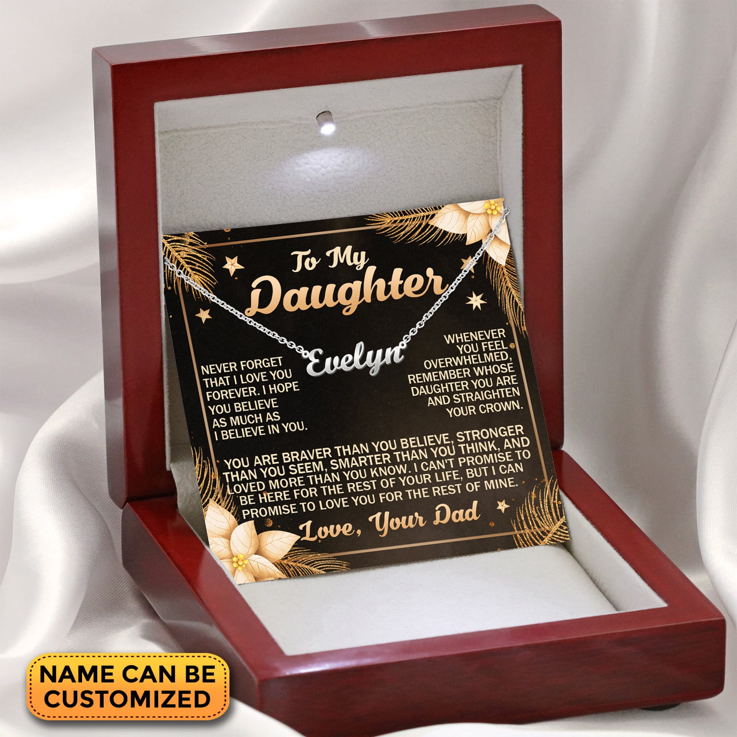 Love Knot, Luxury Wooden Box, Mahogany Box, Message Card, PSD, Box, Text