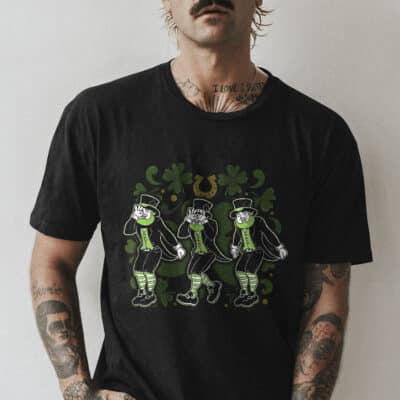 Alternative view of Leprechaun Griddy Dance St Patricks Day Funny T-Shirt