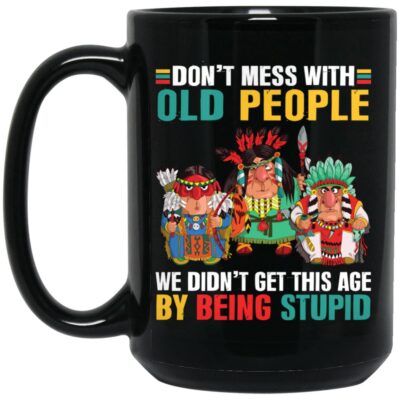 15 oz. Black Mug