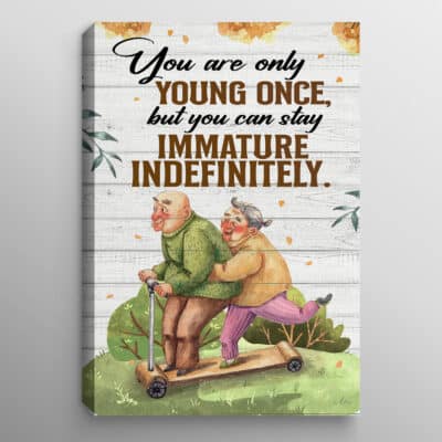 0.75'' Framed Canvas