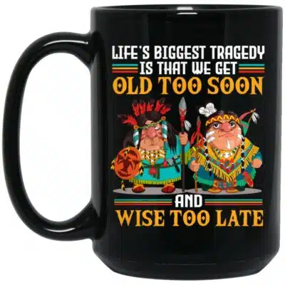 15 oz. Black Mug