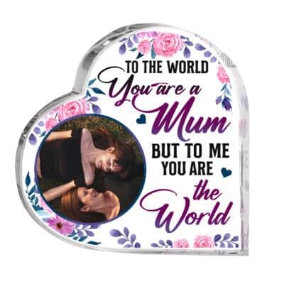 Heart Acrylic Plaque