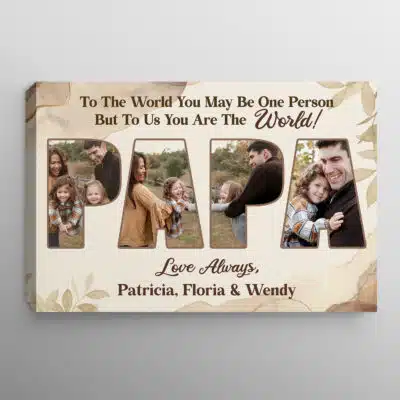 0.75'' Framed Canvas