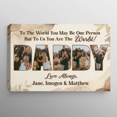 0.75'' Framed Canvas