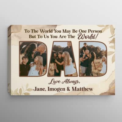 0.75'' Framed Canvas