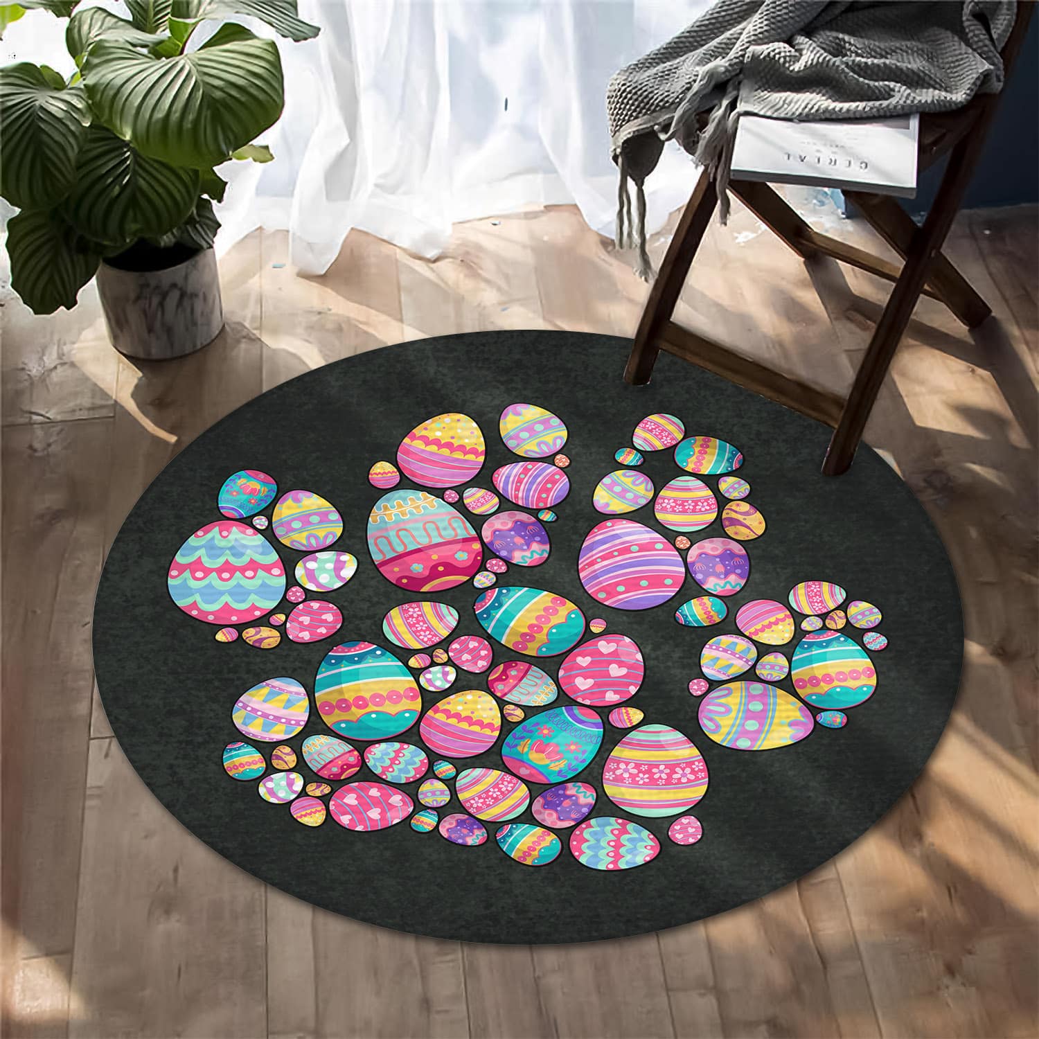 Round Rug Mockup 2