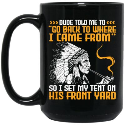 15 oz. Black Mug