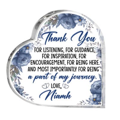 Heart Acrylic Plaque