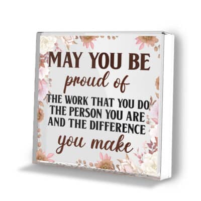 Square Acrylic Plaque