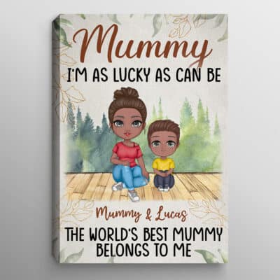 0.75'' Framed Canvas