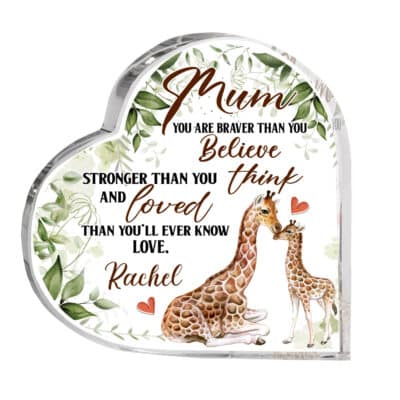 Heart Acrylic Plaque