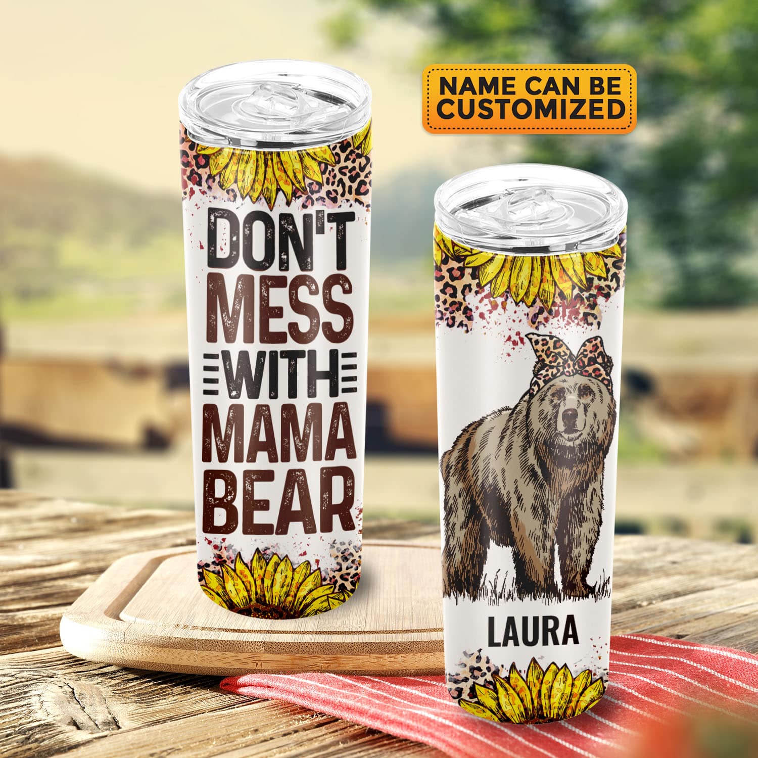 Skinny Tumbler Mockup 1