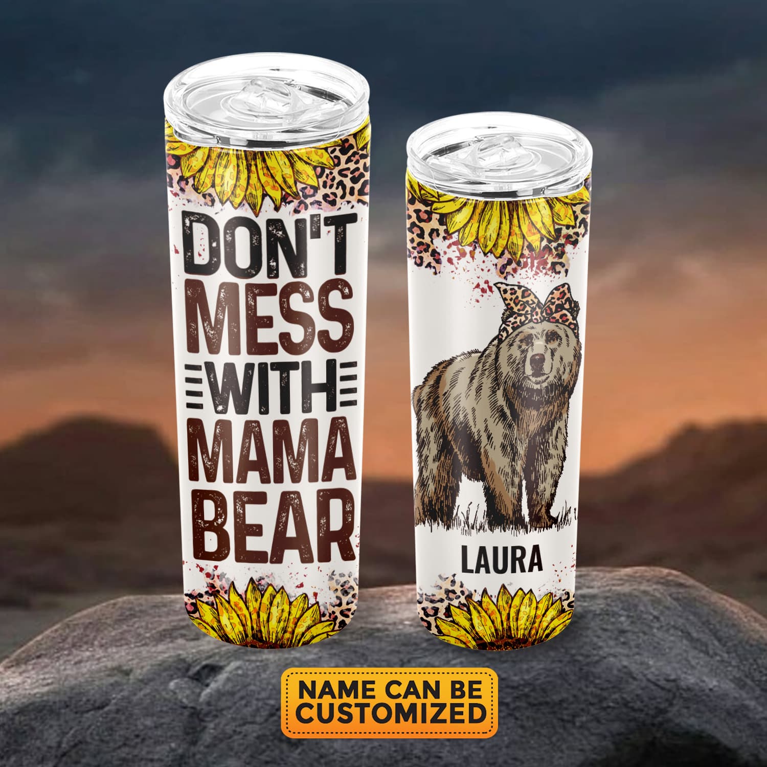 Skinny Tumbler Mockup 2