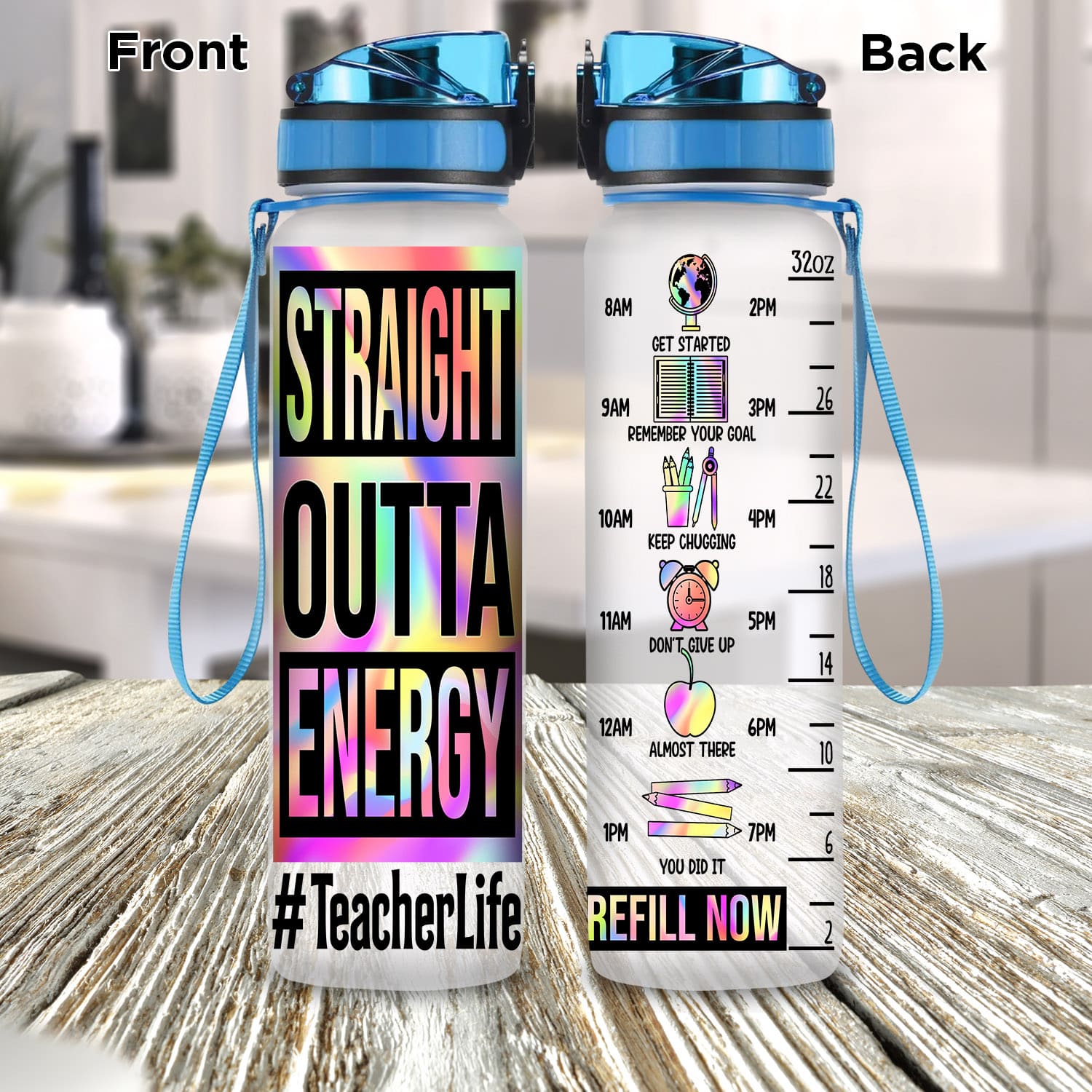 Mockup Main Feature Image 32OZ Tracker Water Bottle
