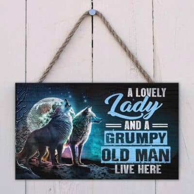 Wooden Door Sign