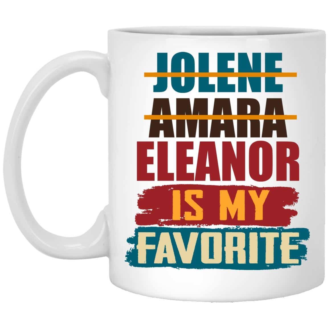 Personalized mug 1, White, 11 oz. White Mug