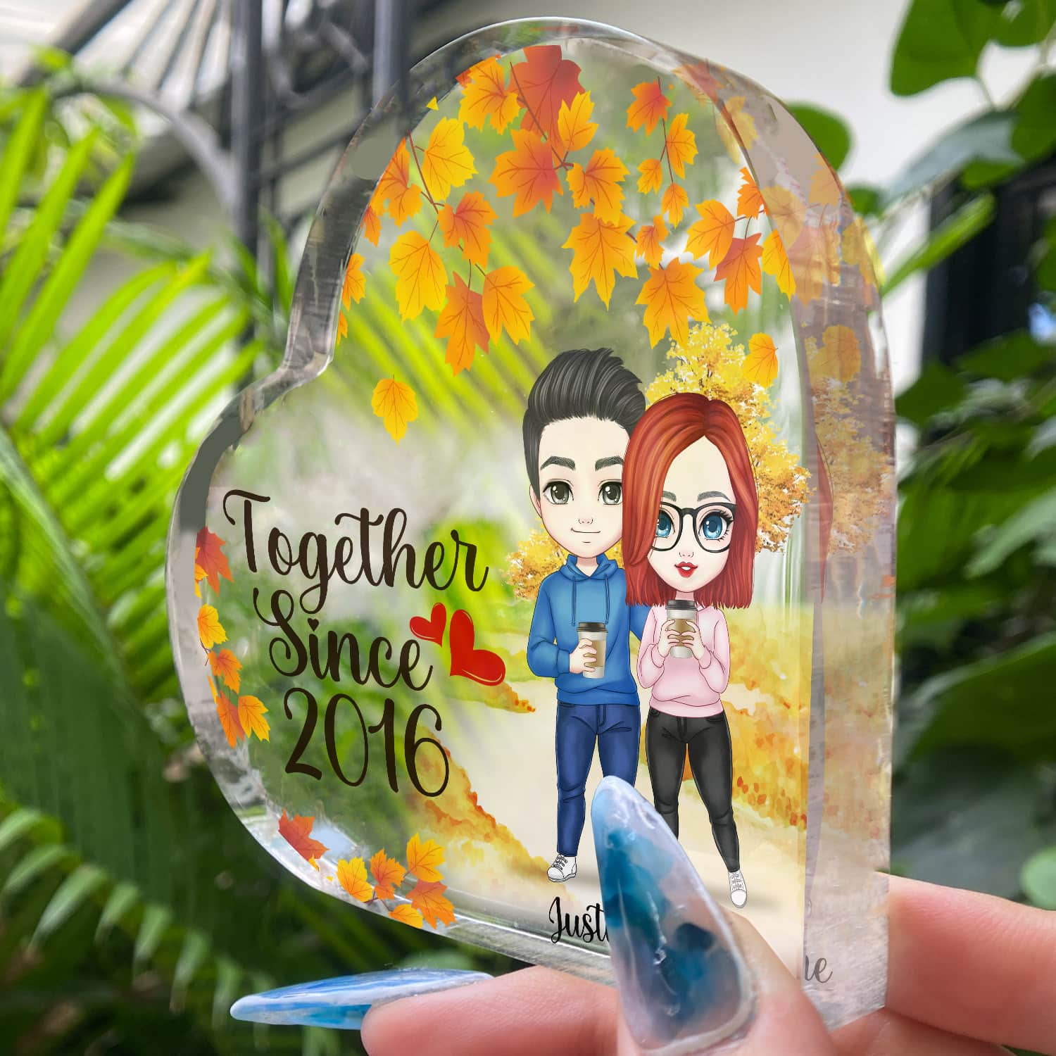 Heart Acrylic Mockup 2