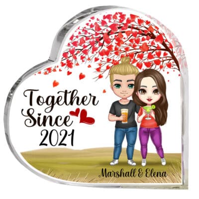 Heart Acrylic Plaque