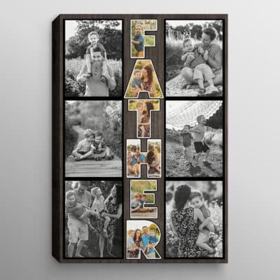 0.75'' Framed Canvas