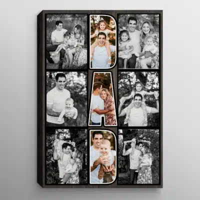 0.75'' Framed Canvas