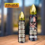 Mockup tumbler 5 1VT. Veteran My Oath Never Expires