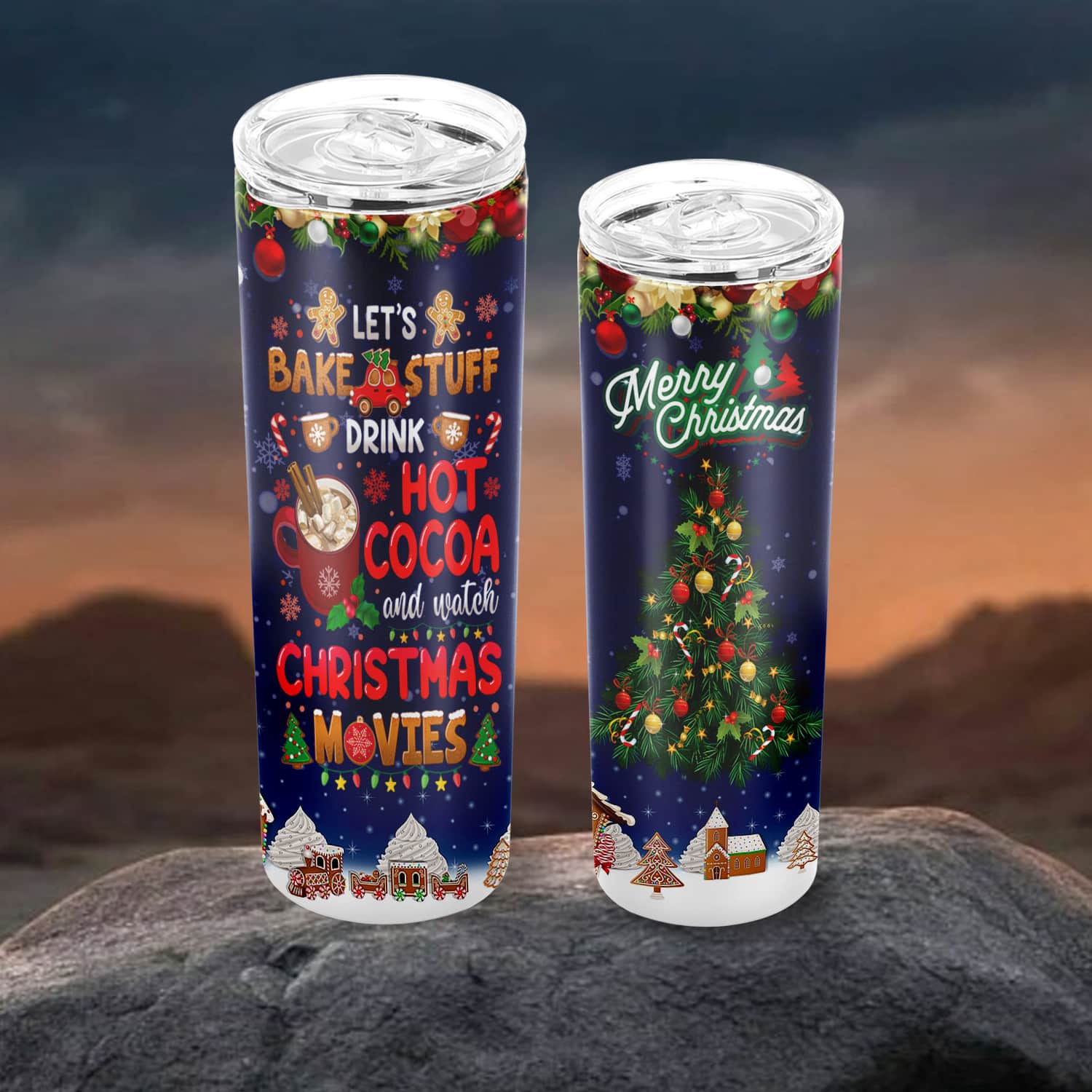 Skinny Tumbler Mockup 3