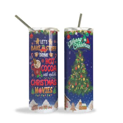 20 oz. Glitter Skinny Tumbler