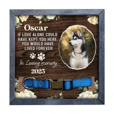 Pet Memorial Collar Sign