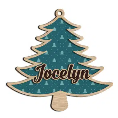 2 Layered Wood Ornament