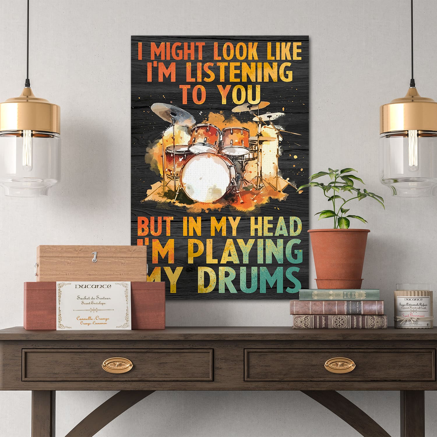 Vintage Poster Mockup by Anthony Boyd Graphics