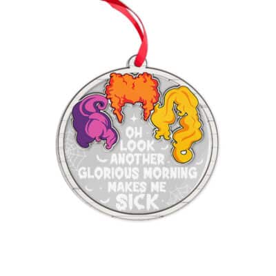 Transparent Acrylic & Wood Ornament