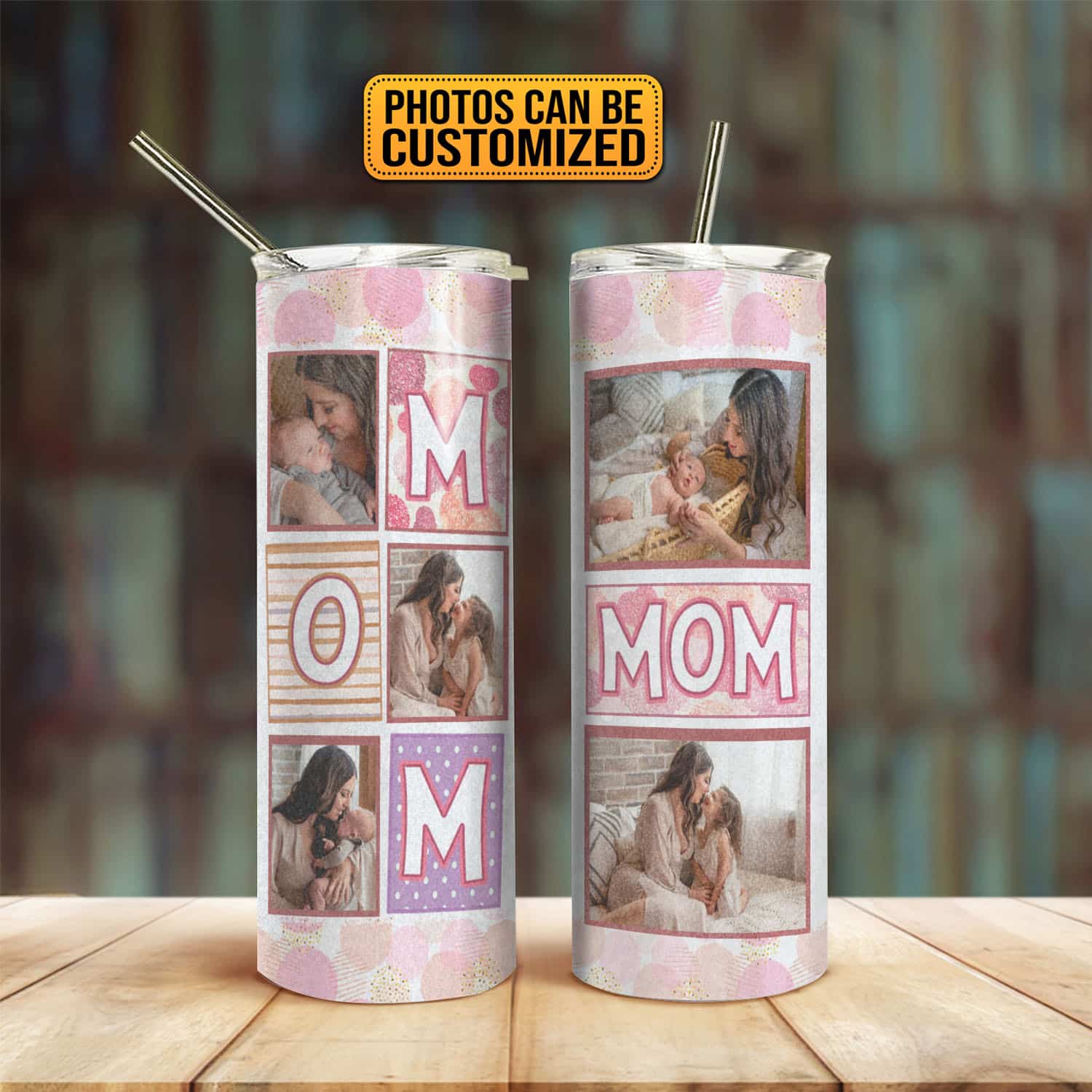 Skinny Glitter Tumbler Mockup 1