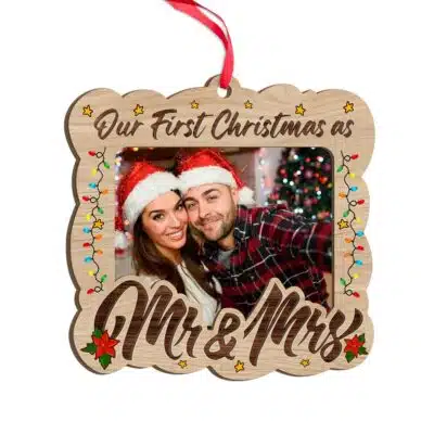 2 Layered Wood Ornament