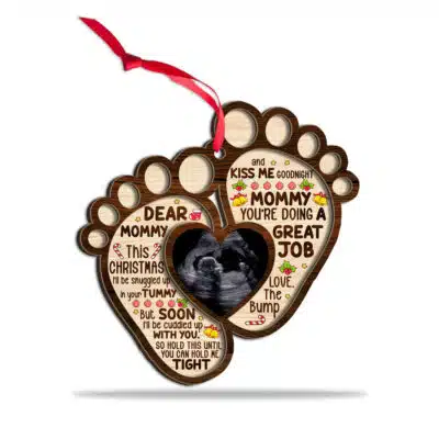 2 Layered Wood Ornament