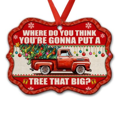 Aluminum Medallion Ornament